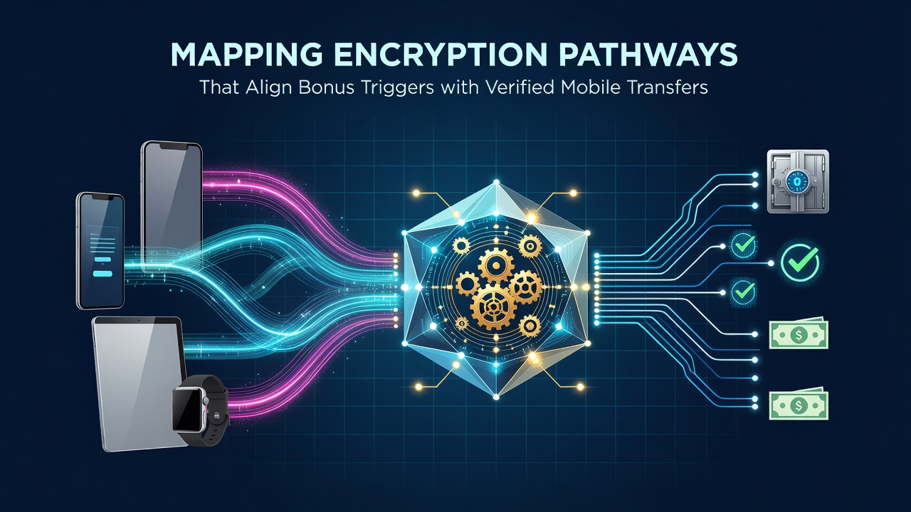 Mobile device screen displaying encrypted transfer confirmation aligned with bonus activation in a casino app