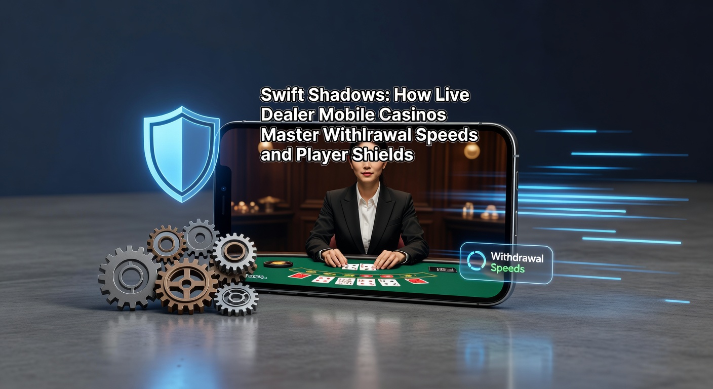 Close-up of secure shield icons surrounding a mobile casino app interface, illustrating encryption layers and player protection mechanisms during a live dealer session