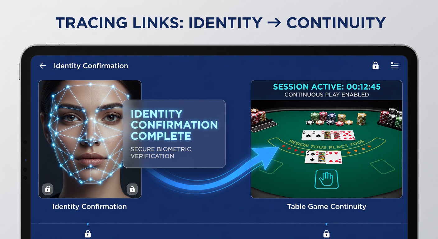 Close-up of a tablet displaying a live roulette wheel with verification status indicator in the corner of the mobile casino interface